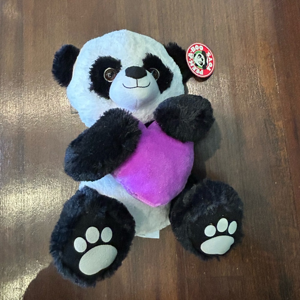 Peek-a-boo toys panda plush